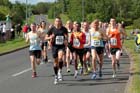 Start of the Newton Aycliffe 10k Road Race.
